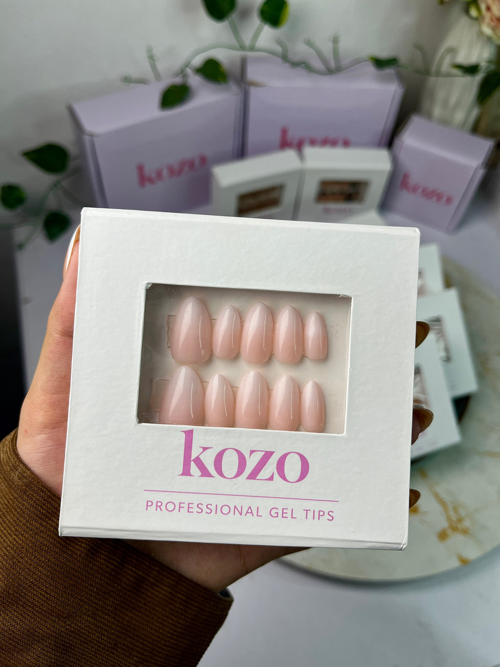 Pink ombre