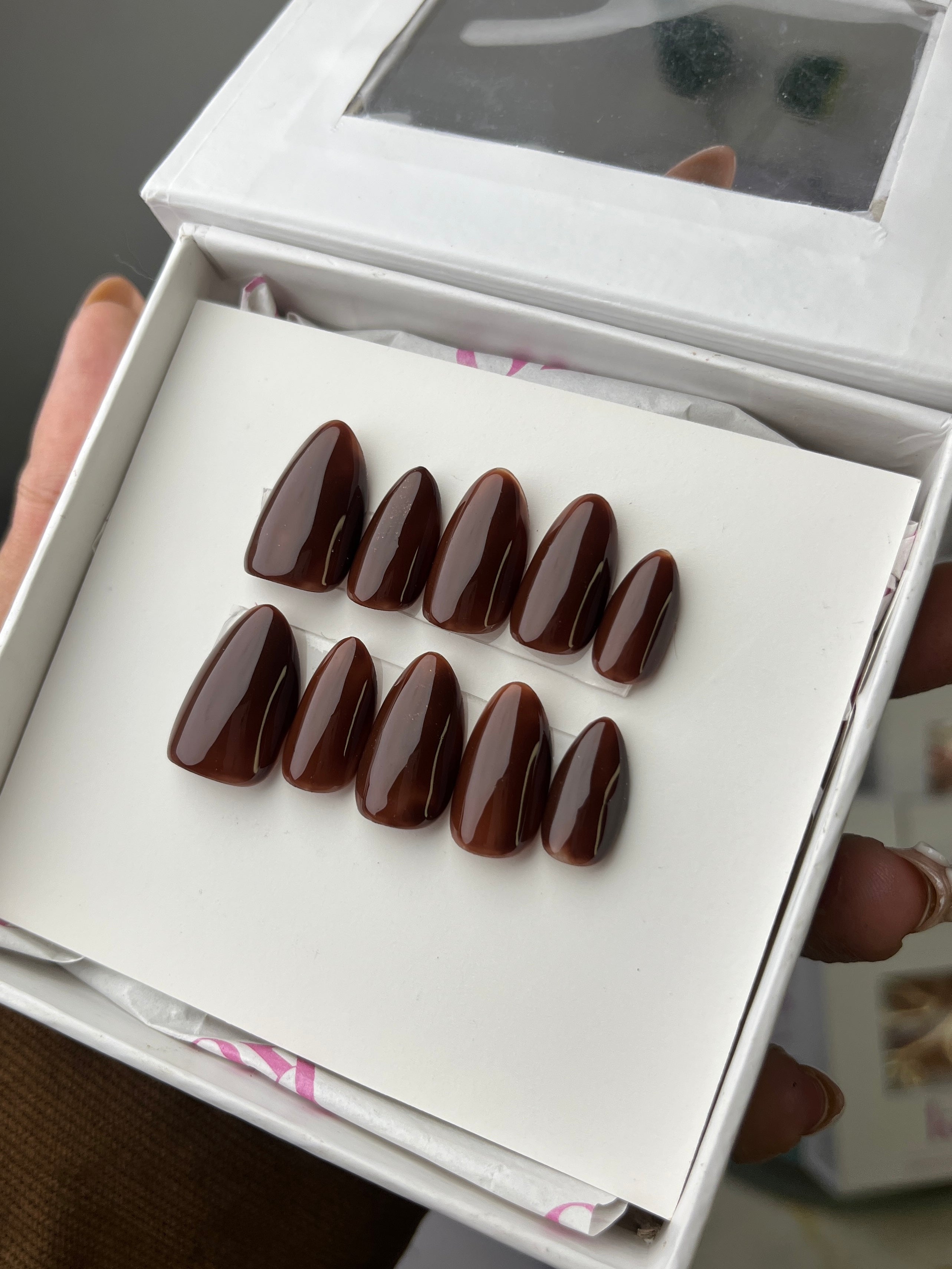 Coffee nails