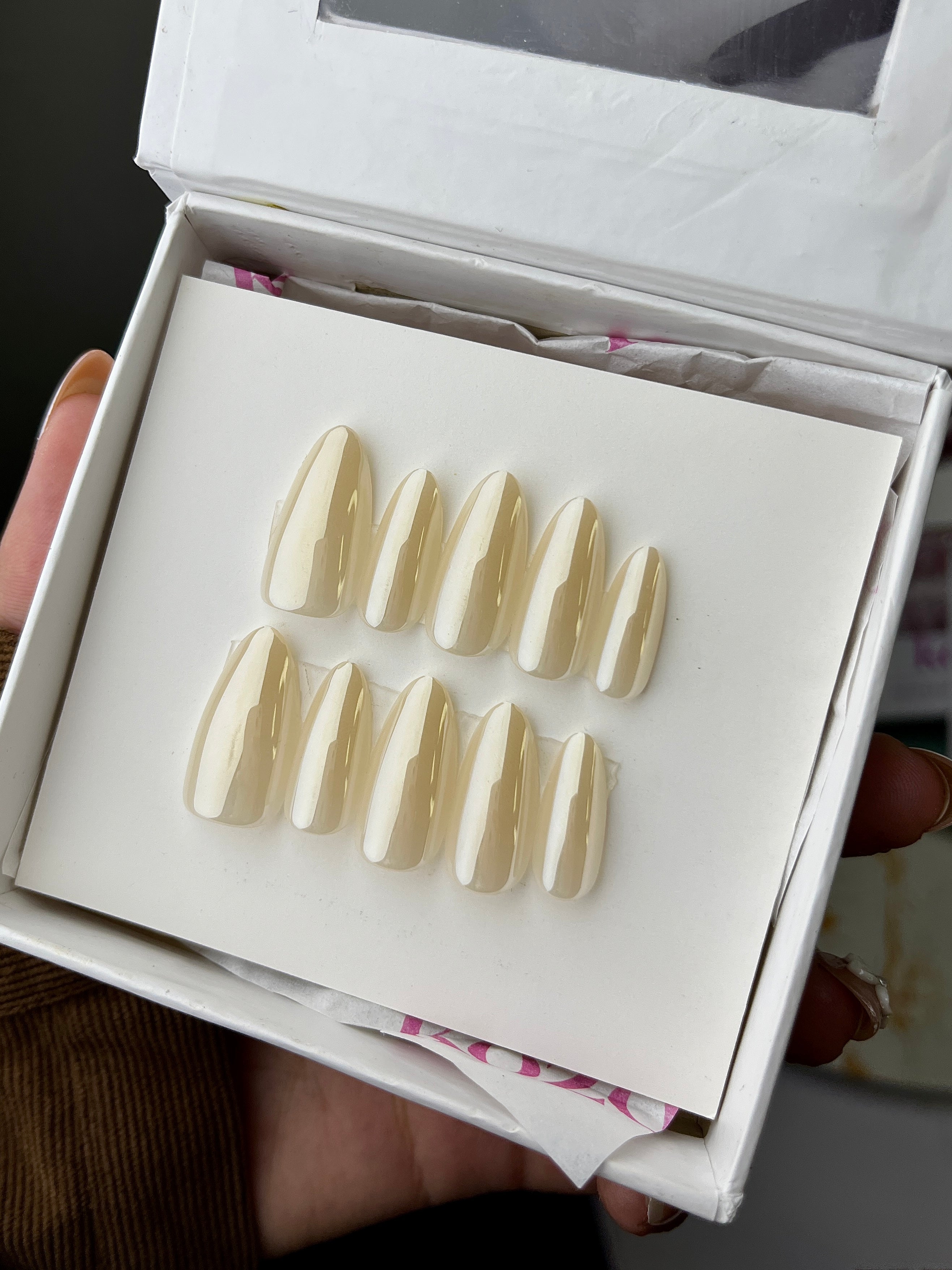 Glass nails
