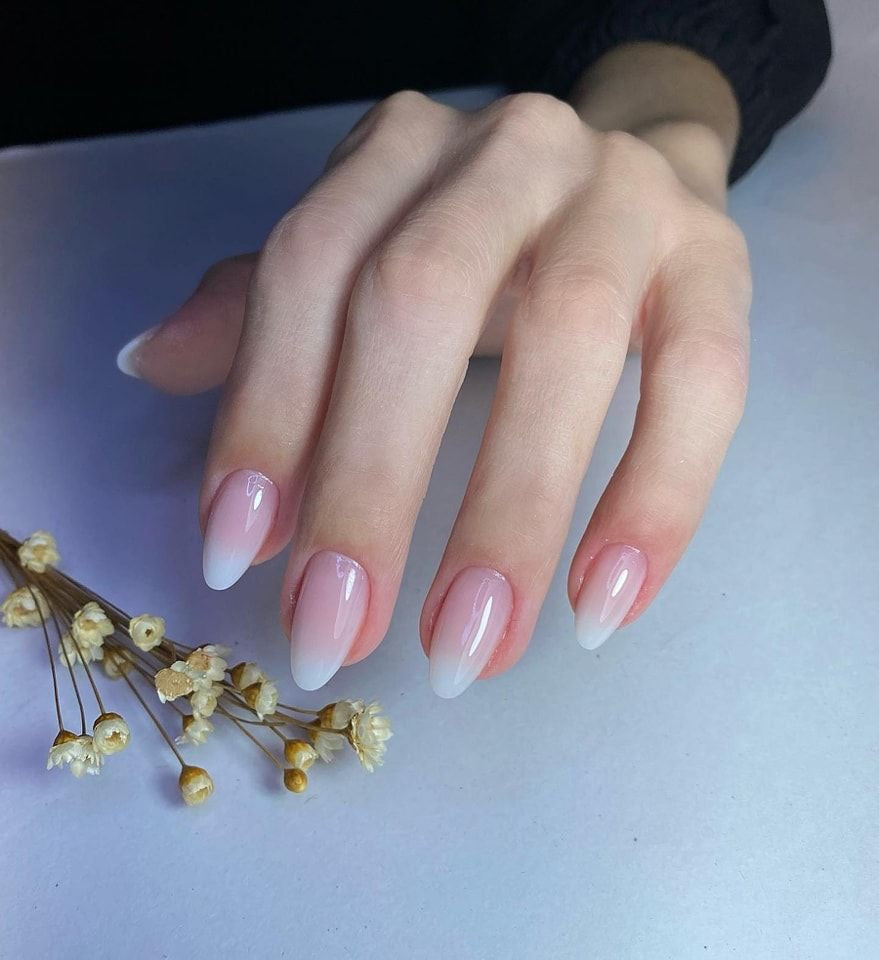 Pink ombre