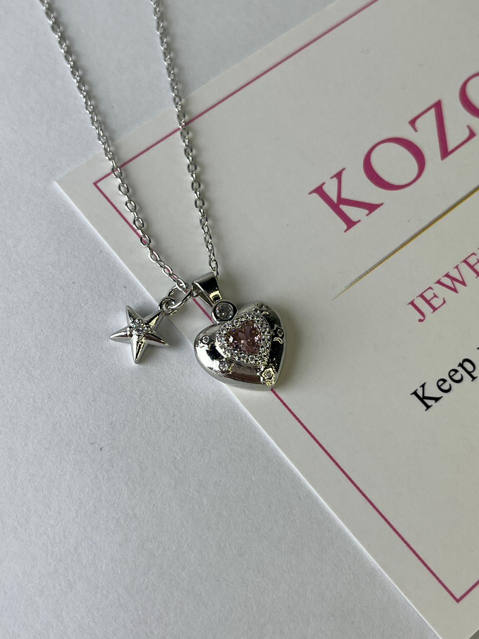 Heart and start Pendant