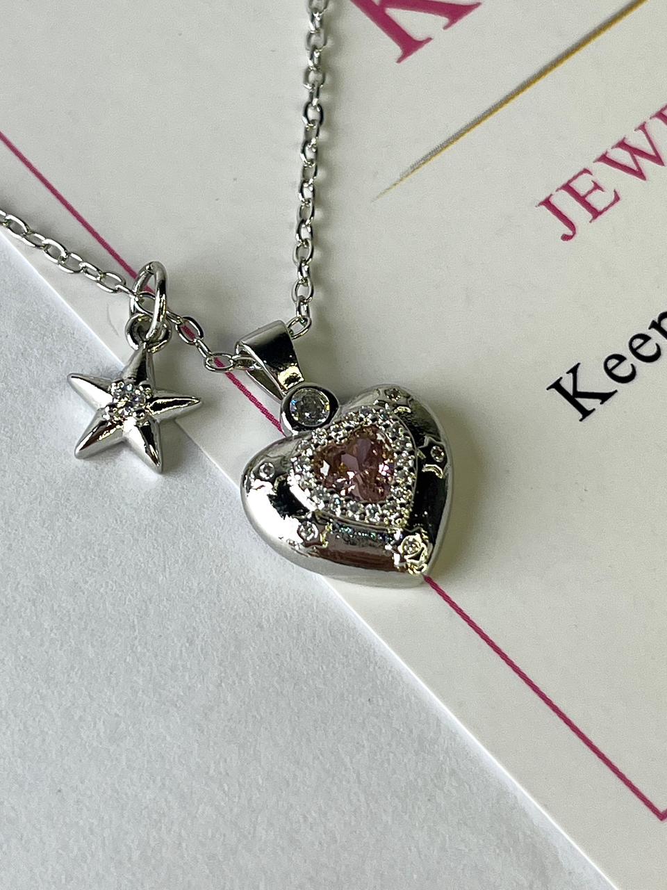 Heart and start Pendant