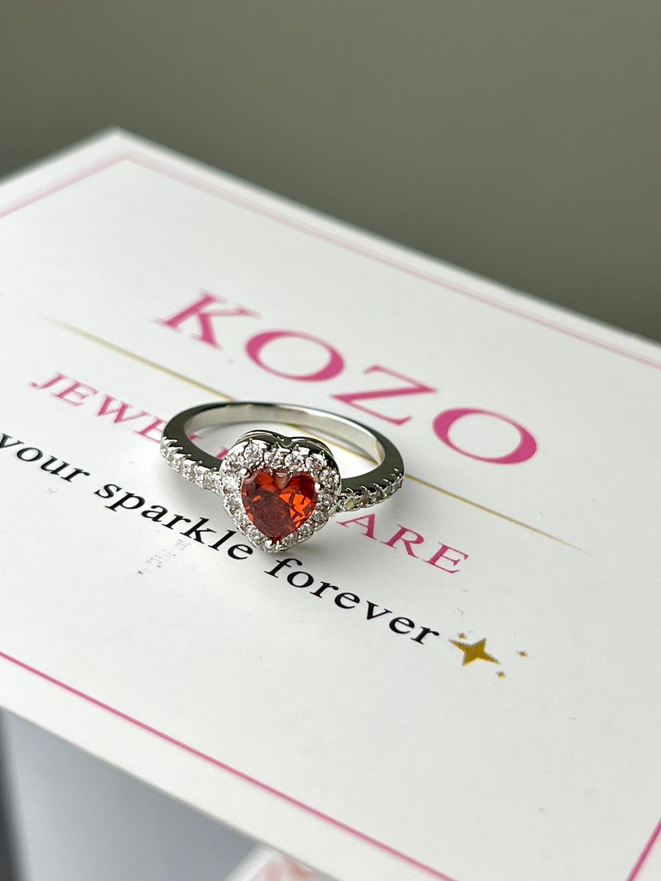 Red Heart Ring