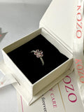 Pink flower ring