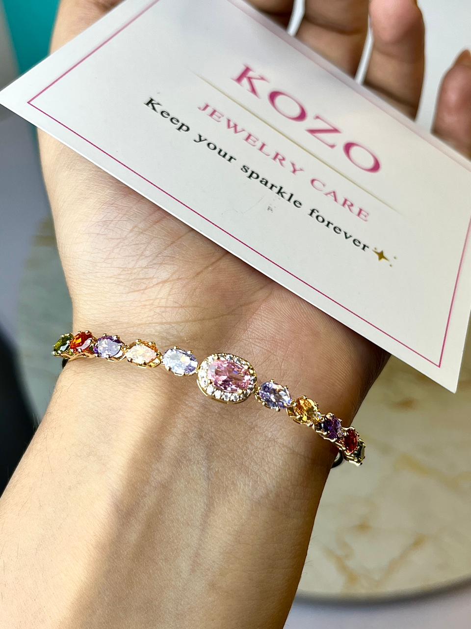 Multi stones bracelet
