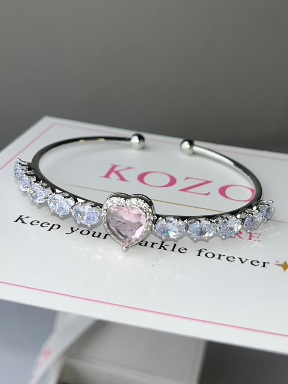 Pink heart set